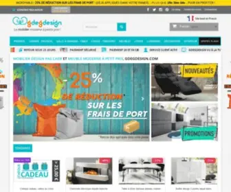 Gdegdesign.com(Mobilier design et meuble moderne à petit prix) Screenshot