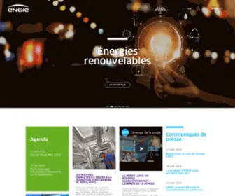 GDfsuez.net(GDF SUEZ) Screenshot