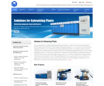 Gdgalvanize.com(Professional Galvanizing Equipment Supplier) Screenshot