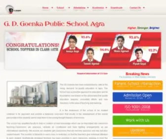 Gdgoenkaagra.com(Schoo) Screenshot