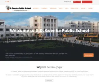 GdgoenkajHajjar.com(Best School in Haryana) Screenshot