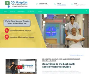 Gdhospitals.com(GD Hospital) Screenshot