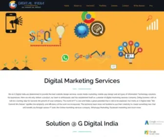 Gdigitalindia.com(G Digital Media Solutions India Pvt. Ltd) Screenshot