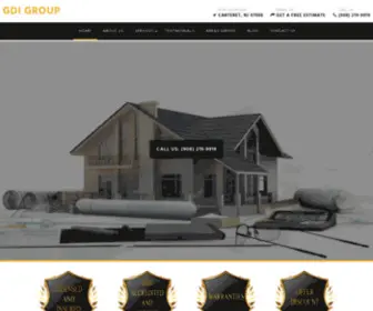 Gdigroupnj.com(Professional Kitchen Remodeler in Carteret) Screenshot