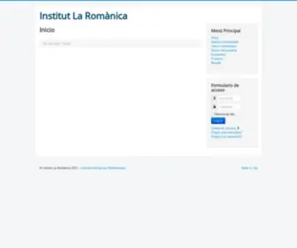 Gdlaromanica.cat(Inicio) Screenshot