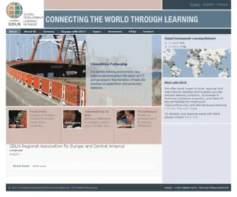 GDLN.org(Global Development Learning Network (GDLN)) Screenshot