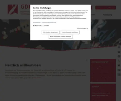 GDM-Online.com(Gesamtverband) Screenshot