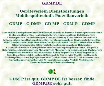 GDMP.de(Geräteverleih) Screenshot