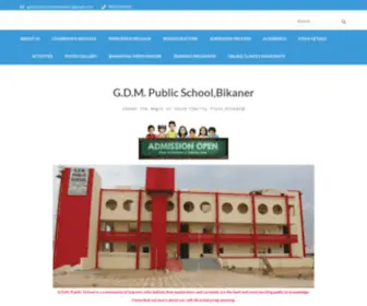 GDmpublicschoolbikaner.in(Strive for Excellence) Screenshot