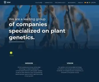 GDmseeds.com(GDM) Screenshot