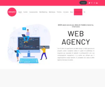 GDmtech.it(Gdmtech Web Agency e Web Design a Milano) Screenshot