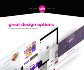 Gdo.com(Great Design Options) Screenshot
