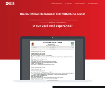 Gdoe.com.br(Gerenciador de Diário Oficial Eletrônico) Screenshot