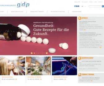 GDP-Group.com(Forschungsgruppe g/d/p) Screenshot