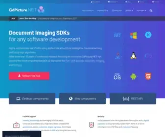 Gdpicture.com(Document Imaging SDK for any software development) Screenshot