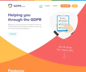 GDPR.co.uk(GDPR) Screenshot