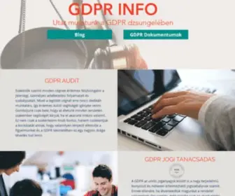 GDPR.info.hu(GDPR magyarul) Screenshot