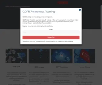 GDprauditing.com(GDPR Auditing) Screenshot