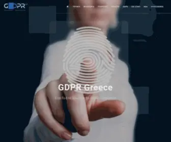 GDPRgreece.com(GDPR Greece) Screenshot