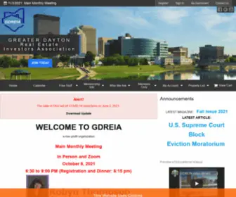 Gdreia.com(Greater Dayton Real Estate Investors Association) Screenshot