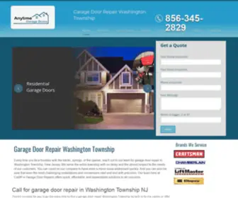 Gdrepairwashingtontownshipnj.com(Garage Door Repair Washington Township NJ) Screenshot