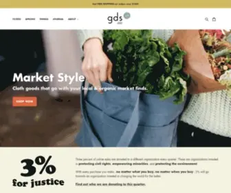 GDSclothgoods.com(GDS Cloth Goods) Screenshot