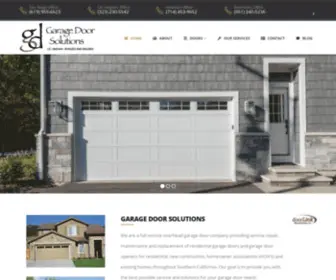 GDsgaragedoors.com(GDS Garage Doors) Screenshot