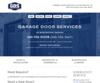GDshuntington.com(Garage Door Services (GDS)) Screenshot