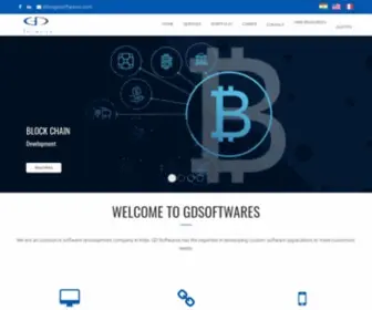 Gdsoftwares.com(IT Consulting) Screenshot