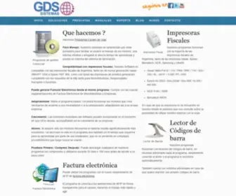 GDssistemas.com.ar(Facturación) Screenshot
