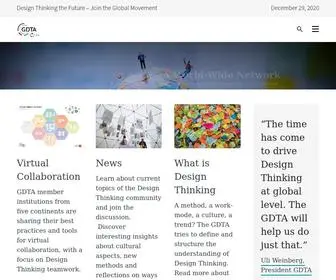 Gdta.org(The Global Design Thinking Alliance) Screenshot