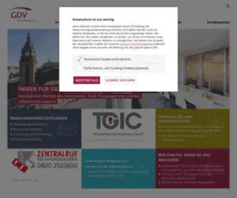 GDV-DL.de(GDV Dienstleistungs) Screenshot