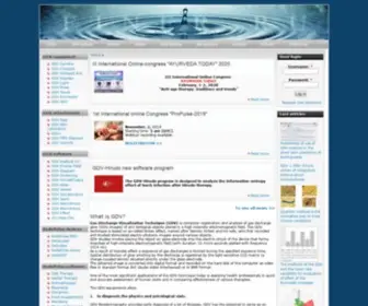 GDvsale.com(GDV, GDV investigations, Kirlian effect) Screenshot