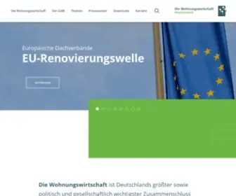 GDW.de(Die Wohnungswirtschaft Deutschland) Screenshot