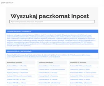 Gdzie-Paczka.pl(Gdzie Paczka) Screenshot