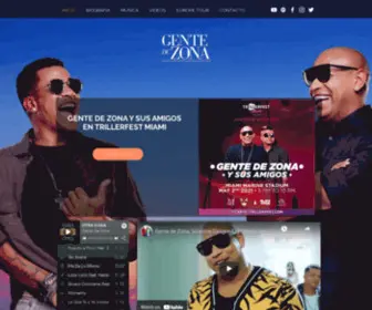 Gdzoficial.com(Gente de Zona) Screenshot