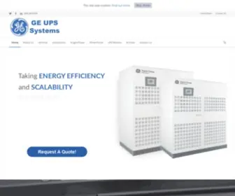 GE-Upssystems.com(N1 General Electric) Screenshot