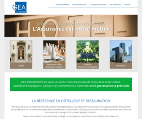 Gea-Assurances.com(GEA Assurances) Screenshot