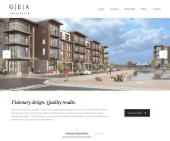Geaarchitects.com(GEA Architects) Screenshot