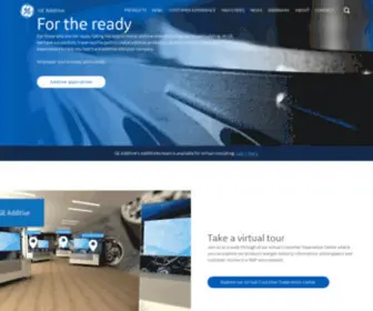 Geadditive.com(Additive Manufacturing Machines & Materials) Screenshot