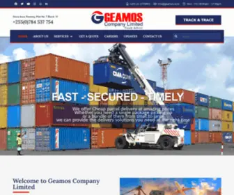 Geamos.co.tz(Geamos Company Limited) Screenshot
