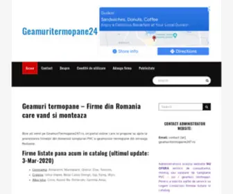 Geamuritermopane247.ro(Geamuri si usi termopane) Screenshot