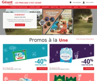 Geant.fr(Geant) Screenshot