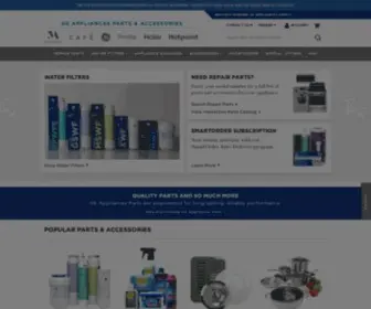 Geapplianceparts.com(GE Appliance Parts) Screenshot