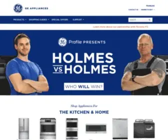 Geappliances.ca(GE Appliances answers real) Screenshot