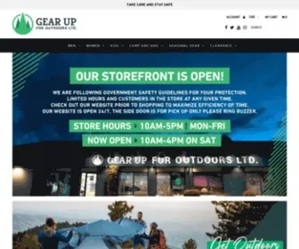 Gear-UP.com(Gear Up For Outdoors) Screenshot