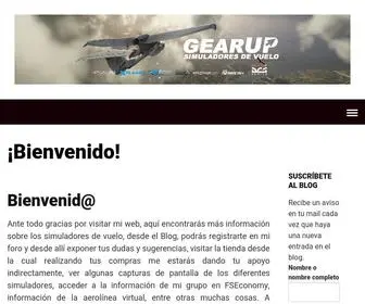 Gear-UP.site(Bienvenid@ Ante todo gracias por visitar mi web) Screenshot