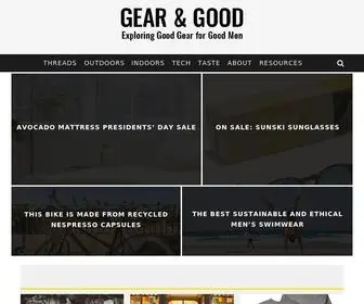 Gearandgood.com(Gear & Good) Screenshot