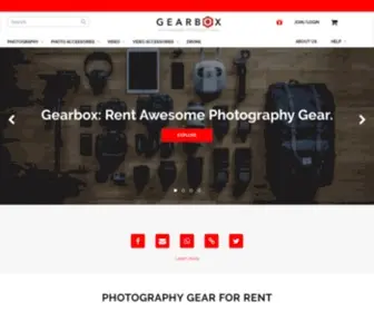 Gearbox.ae(Professional Camera Equipment Rental) Screenshot