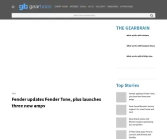 Gearbrain.com(Gearbrain) Screenshot